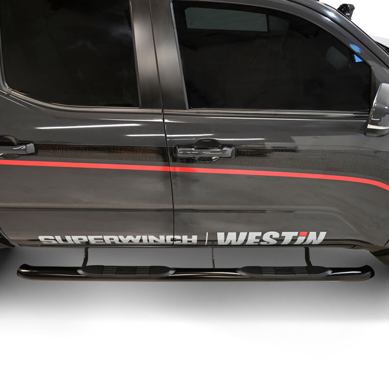 Westin 23-2785 E-Series 3 Nerf Step Bars for 2024-2026 Toyota Tacoma Black