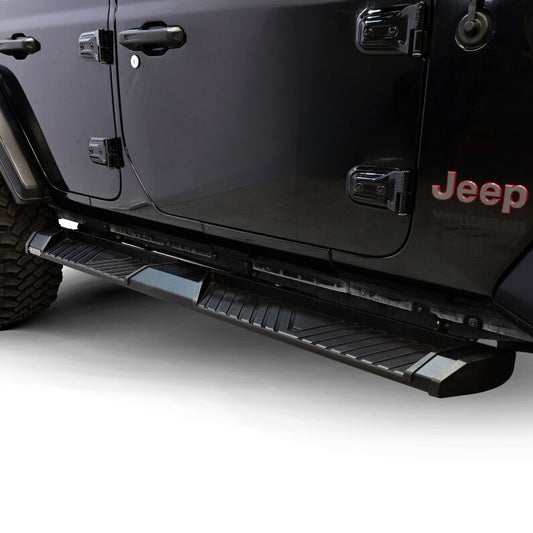 Westin 24-64065 AT6 Running Boards for 2018-2026 Jeep Wrangler JL Unlimited 4-Door Black