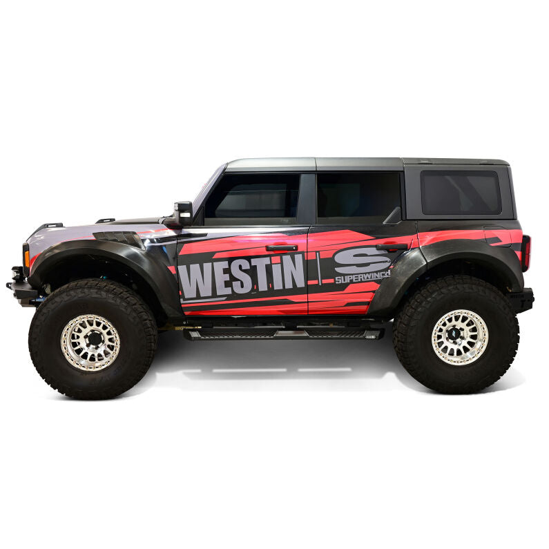 Westin 24-64195 AT6 Running Boards for 2021-2026 Ford Bronco 4-Door Black