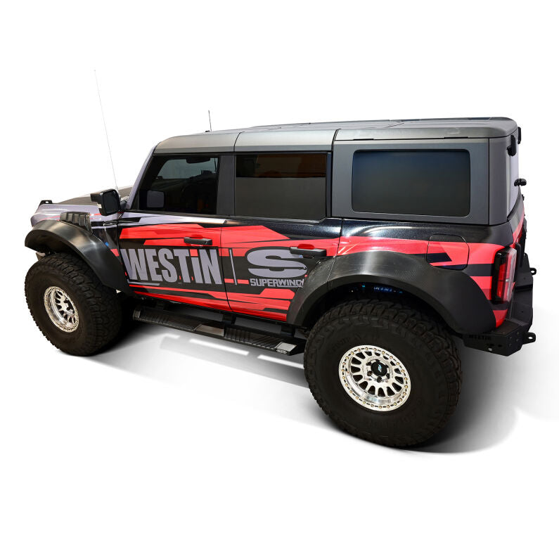 Westin 24-64195 AT6 Running Boards for 2021-2026 Ford Bronco 4-Door Black
