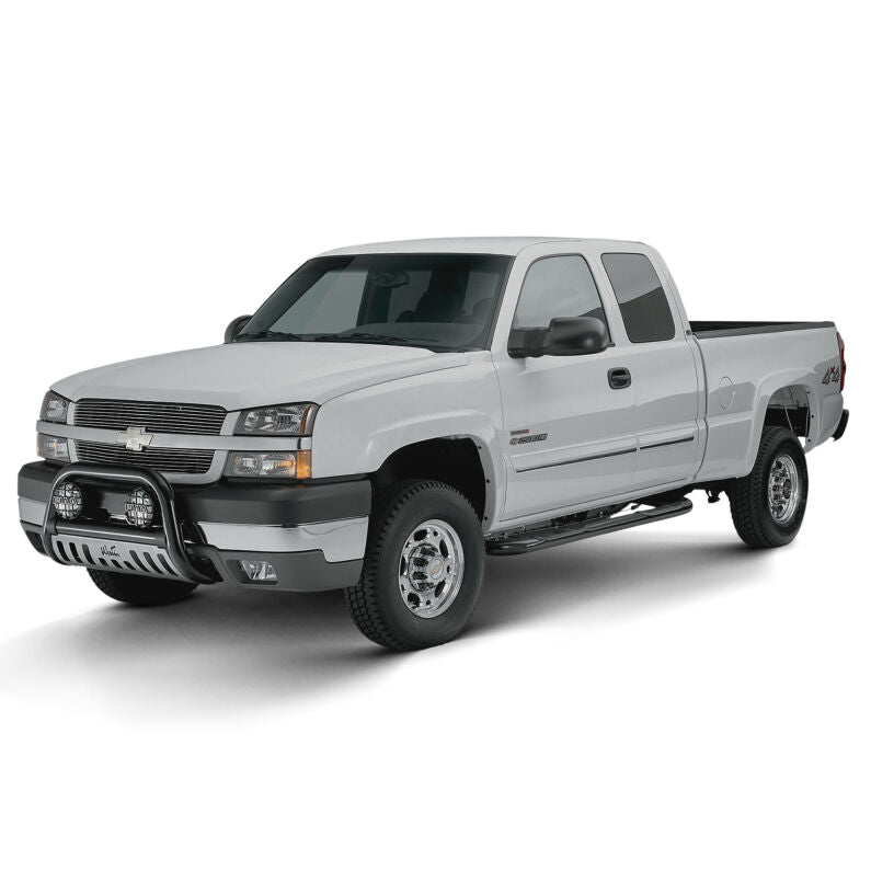 Westin 25-1955 Signature 3 Nerf Bars for 2001-2014 Chevrolet Silverado / GMC Sierra Black