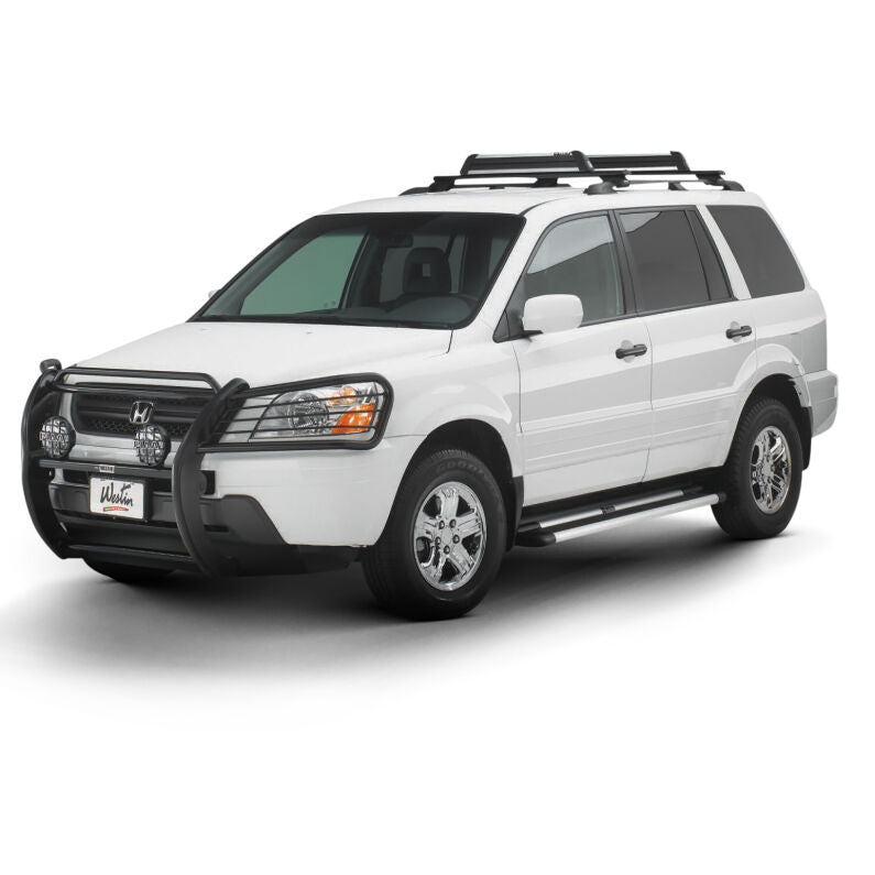 Westin 27-6110 Sure-Grip Aluminum Running Boards 69 in Brushed Aluminum