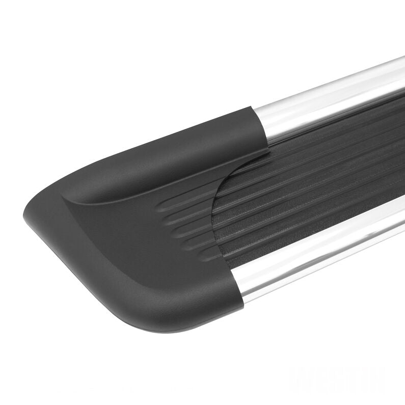 Westin 27-6130 Sure-Grip Aluminum Running Boards 79 in Brushed Aluminum Brushed Aluminum