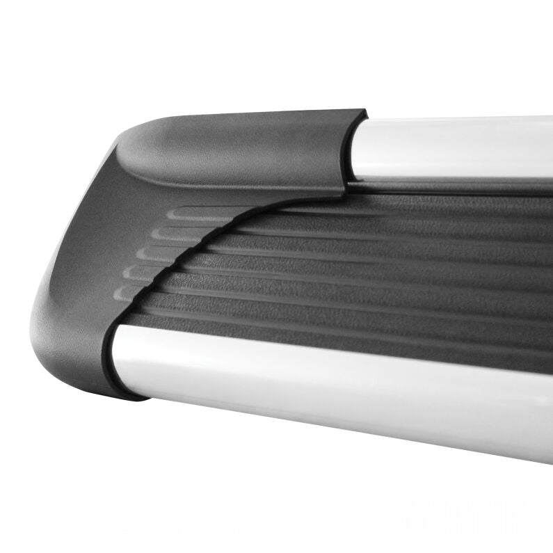 Westin 27-6130 Sure-Grip Aluminum Running Boards 79 in Brushed Aluminum Brushed Aluminum