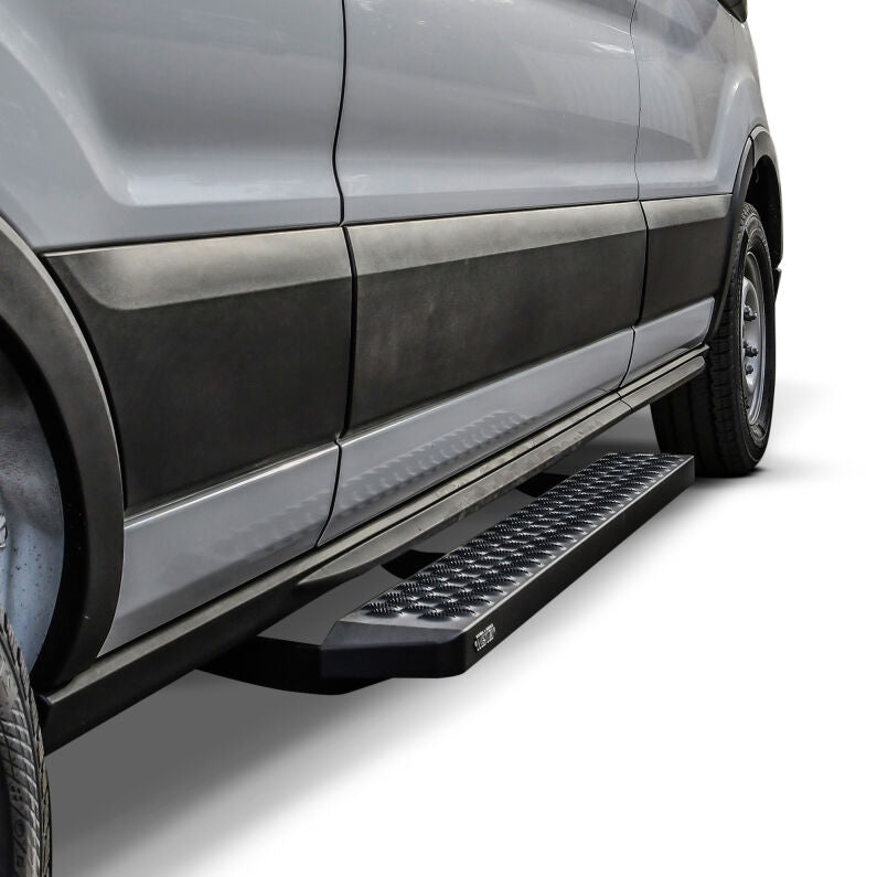 Westin 27-80015 Grate Steps Running Boards for 2015-2026 Ford Transit Van 150/250/350 Textured Black