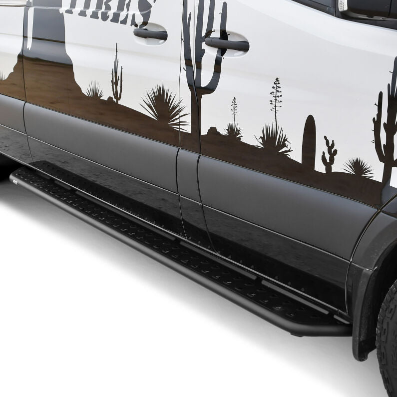 Westin 28-31035 Outlaw Nerf Bars for 2010-2026 Mercedes-Benz Sprinter Textured Black