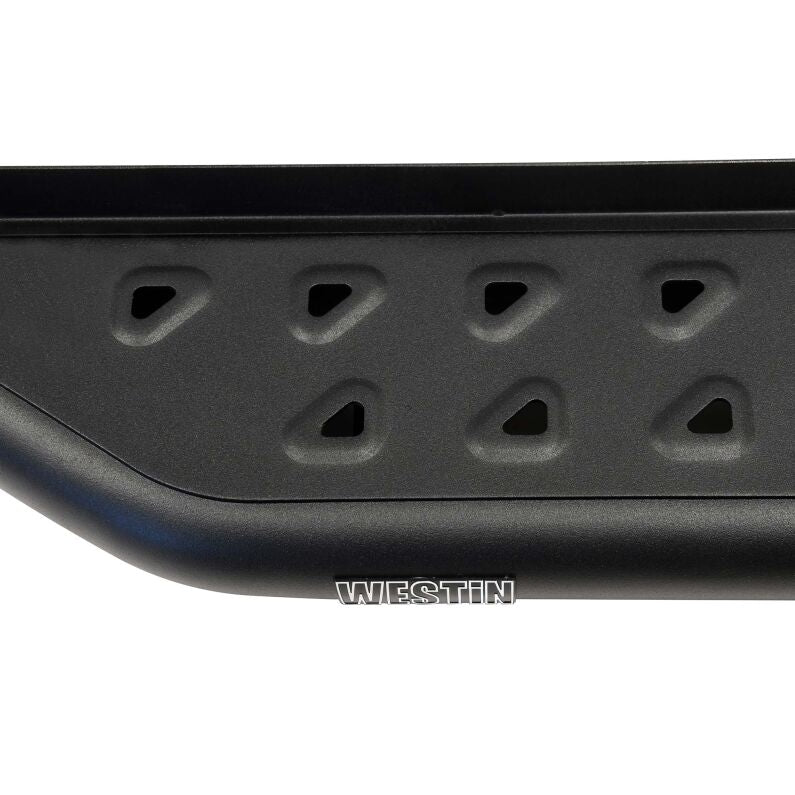 Westin 28-34065 Outlaw Running Board for 2018-2025 Jeep Wrangler Unlimited 4-Door Textured Black