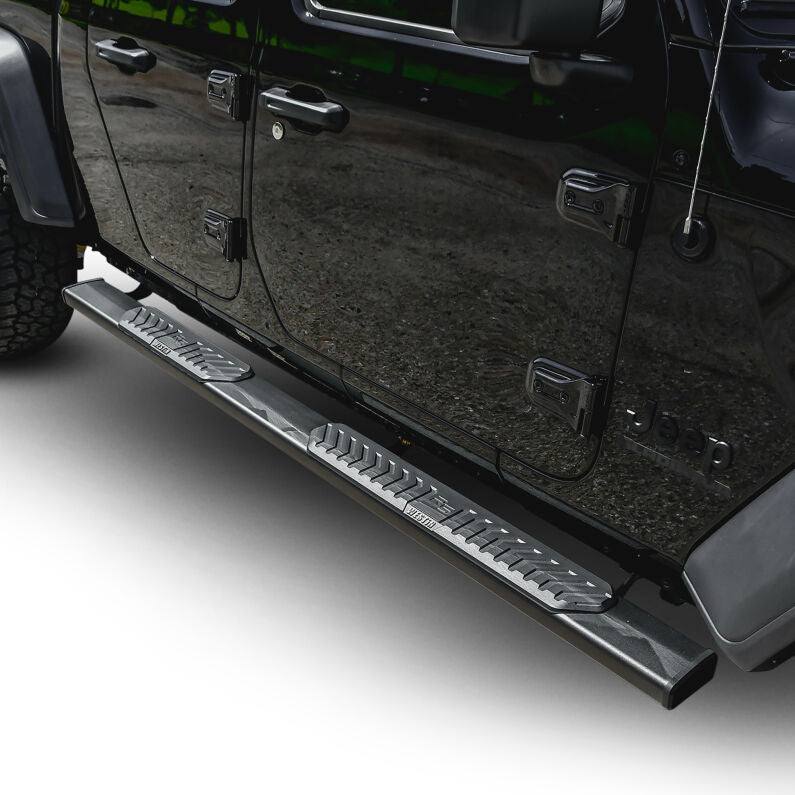 Westin 28-51325 R5 Nerf Step Bars for 2020-2026 Jeep Gladiator Textured Black