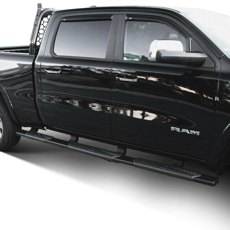 Westin 28-534705 R5 M-Series Wheel-to-Wheel Nerf Step Bars for 2019-2026 Ram 1500 Crew Cab Black