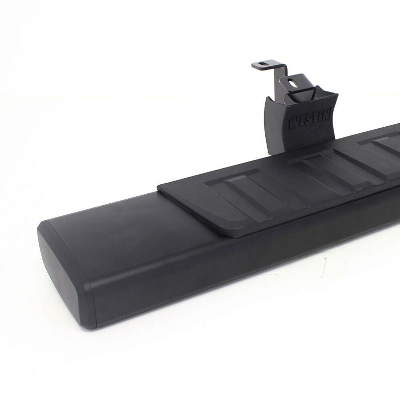 Westin 28-71035 R7 Nerf Step Bars for 2007-2019 Chevrolet Silverado / GMC Sierra Crew Cab Black