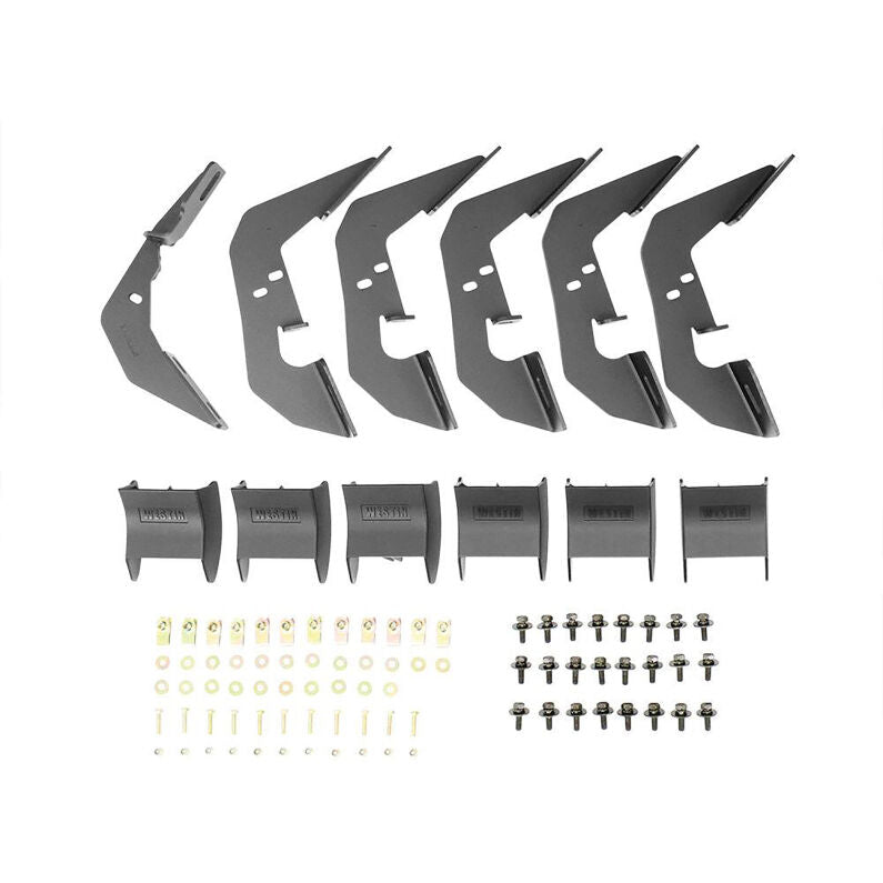 Westin 28-71055 R7 Nerf Step Bars for 2009-2026 Dodge/Ram 1500 Crew Cab Black