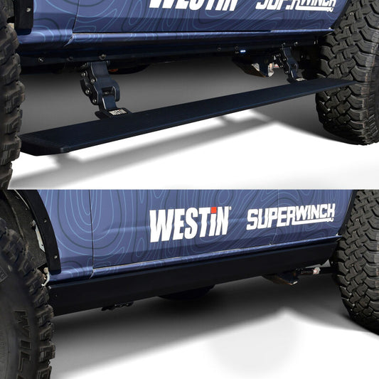 Westin 29-24195 Pro-e Running Boards for 2021-2026 Ford Bronco 4-Door Textured Black
