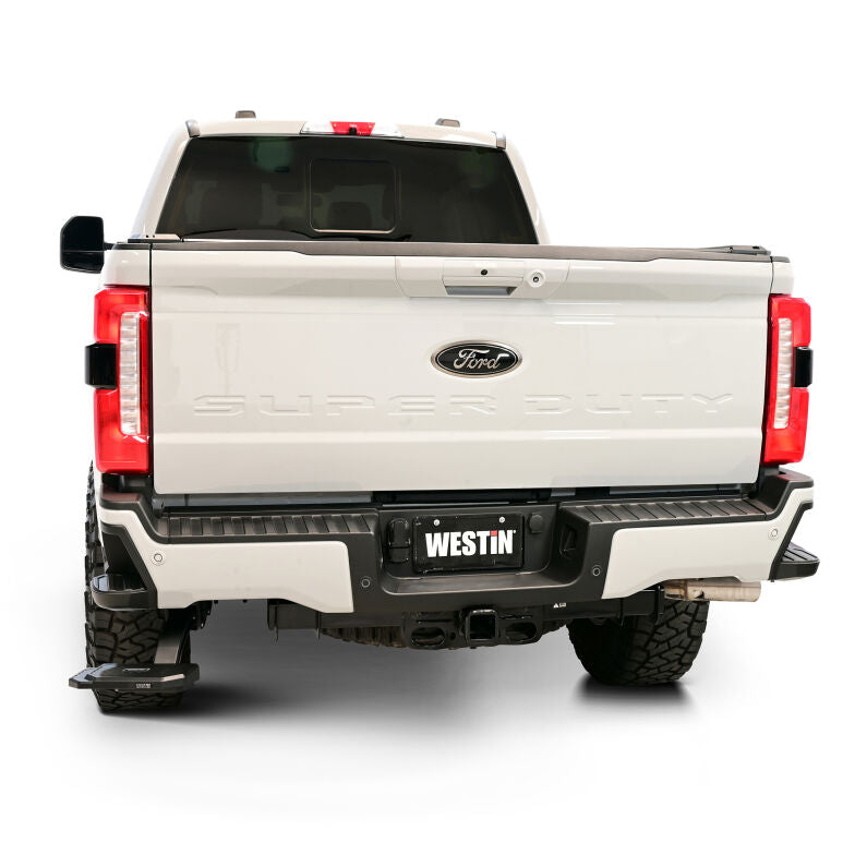 Westin 29-40055 Manual Retractable Bed Step for 2023-2026 Ford F-250 F-350 Super Duty Black