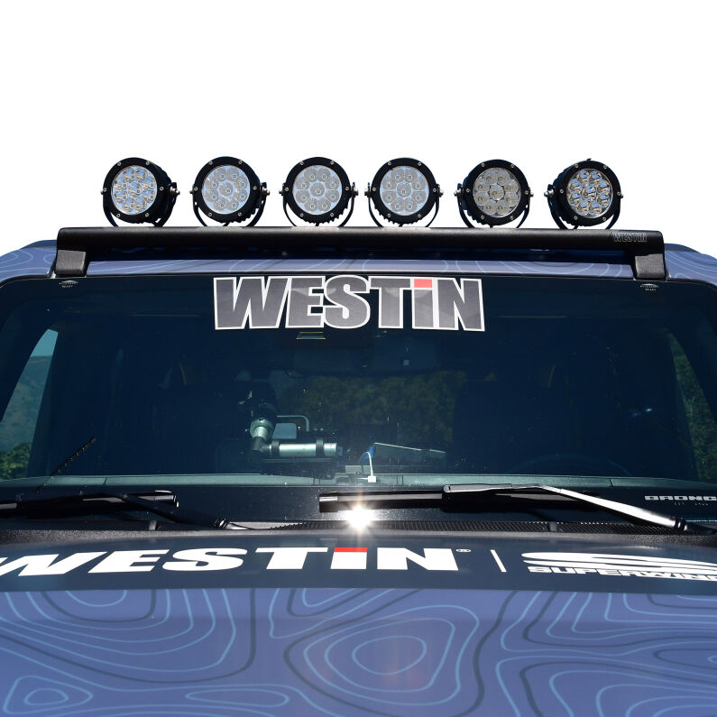 Westin 37-711255 XTS Overhead Light Mount for 2021-2026 Ford Bronco Textured Black