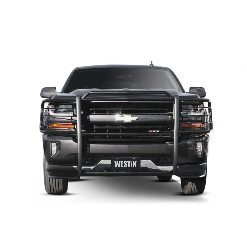 Westin 40-2275 Sportsman Grille Guard for 2007-2013 Chevrolet Silverado 1500LD Black