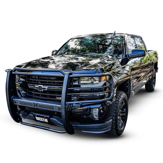 Westin 40-33875 Sportsman X Grille Guard for 2016-2019 Chevrolet Silverado 1500 Textured Black