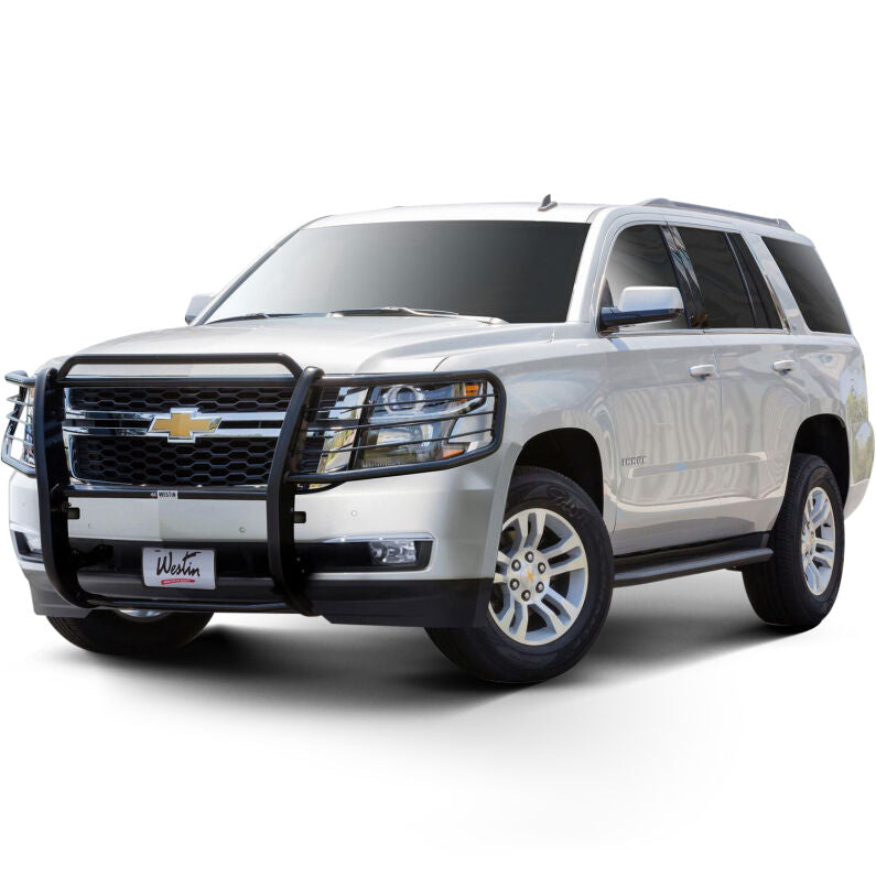 Westin 40-3805 Sportsman Grille Guard for 2015-2020 Chevrolet Suburban/Tahoe Black