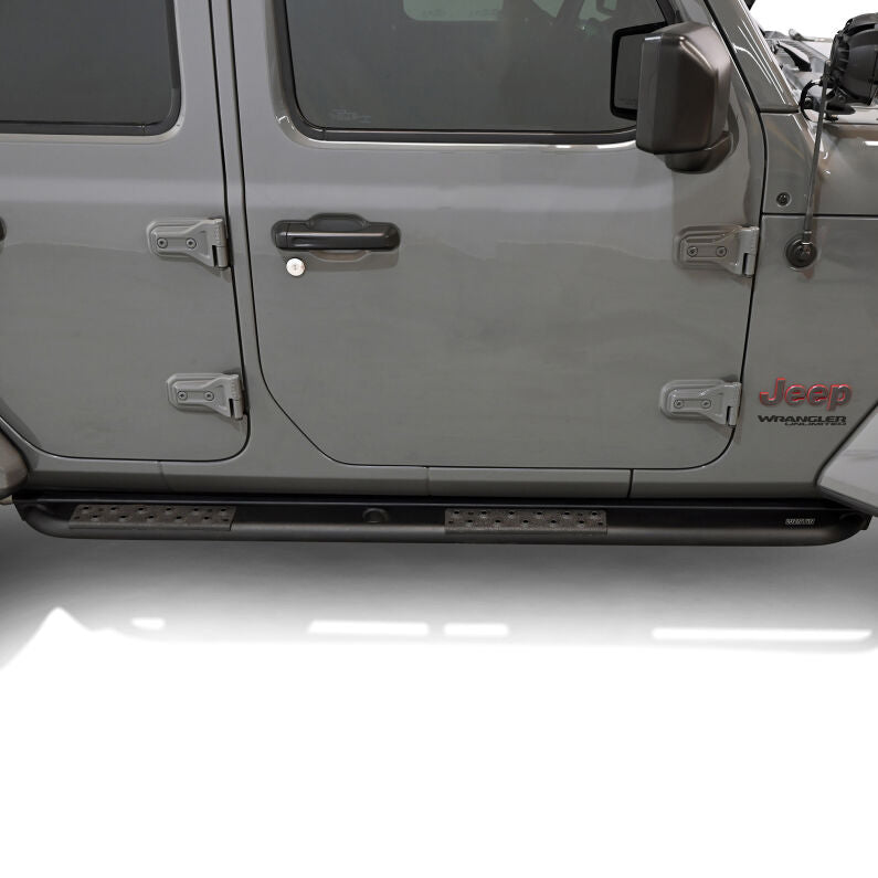 Westin 42-14065 Rock Slider for 2018-2026 Jeep Wrangler JL Unlimited 4-Door Textured Black