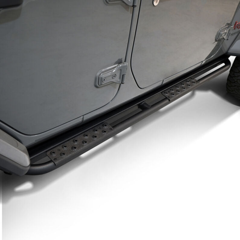 Westin 42-14065 Rock Slider for 2018-2026 Jeep Wrangler JL Unlimited 4-Door Textured Black
