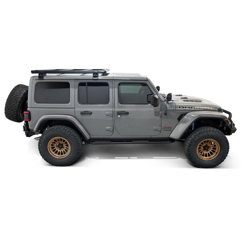 Westin 42-14065 Rock Slider for 2018-2026 Jeep Wrangler JL Unlimited 4-Door Textured Black