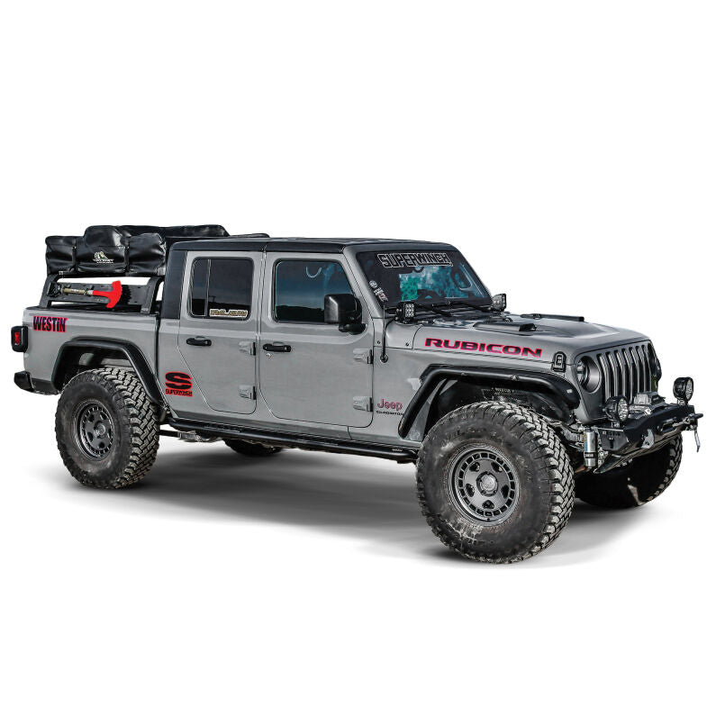 Westin 42-14165 Rock Slider for 2020-2026 Jeep Gladiator Textured Black