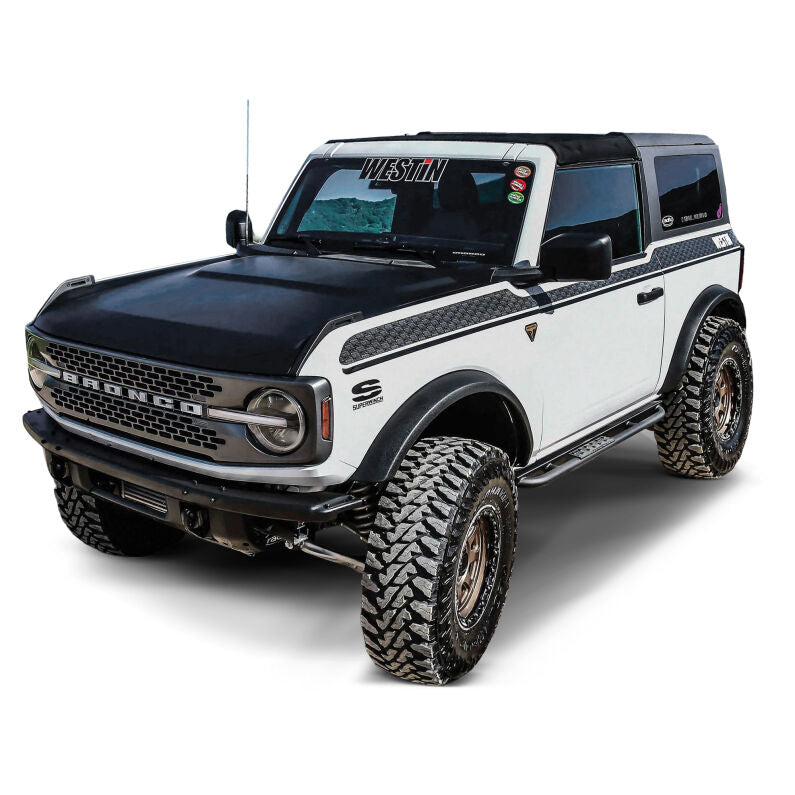 Westin 42-14185 XTS Rock Slider for 2021-2026 Ford Bronco 2 Door Textured Black