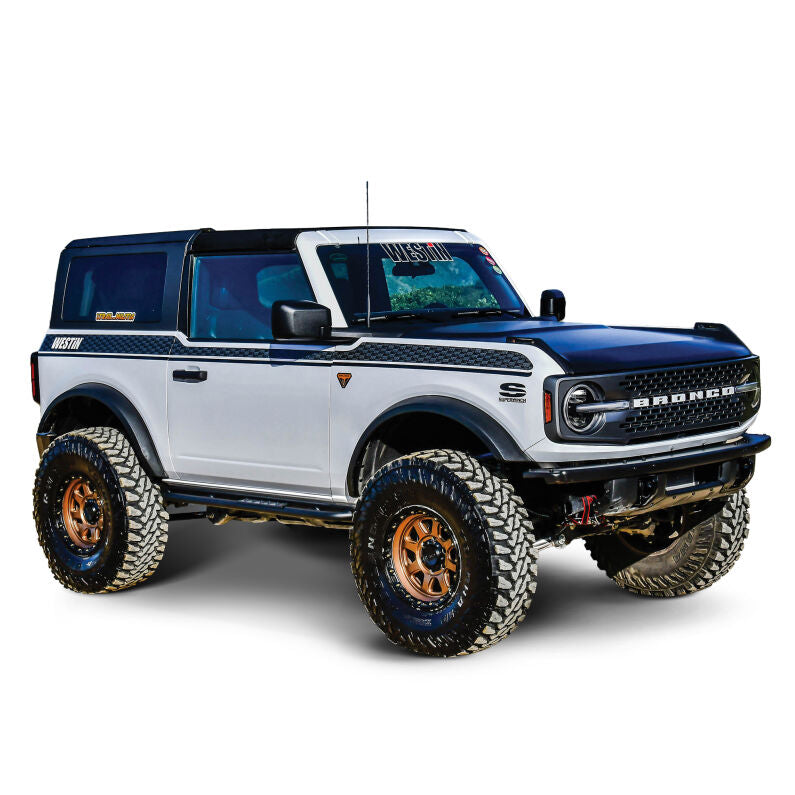 Westin 42-14185 XTS Rock Slider for 2021-2026 Ford Bronco 2 Door Textured Black