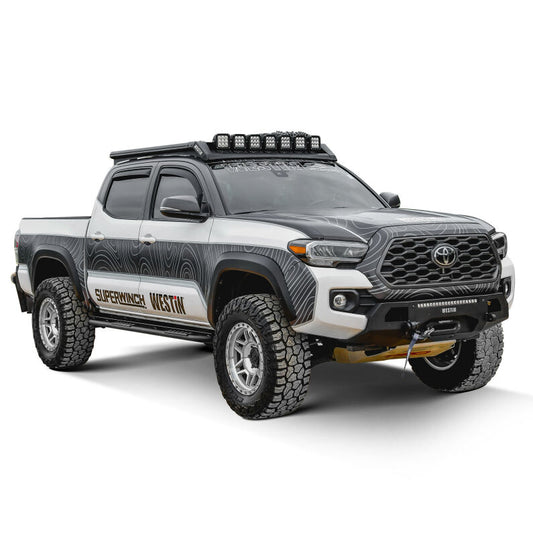 Westin 42-14205 Rock Slider for 2005-2023 Toyota Tacoma Textured Black
