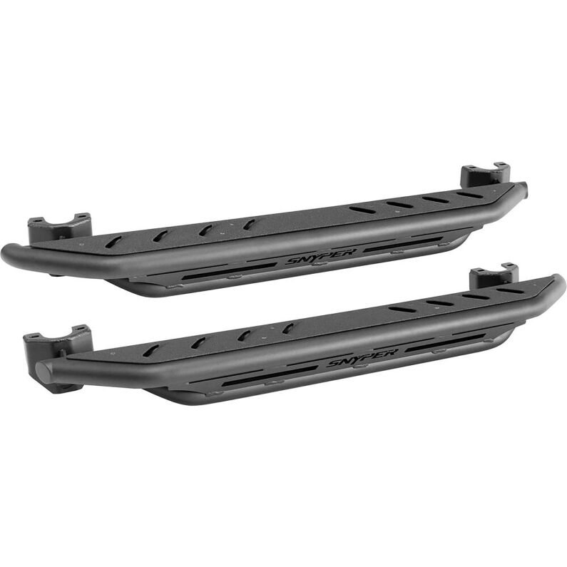 Westin 42-6005 Snyper Triple Tube Rock Rail Steps for 2007-2018 Jeep Wrangler Textured Black