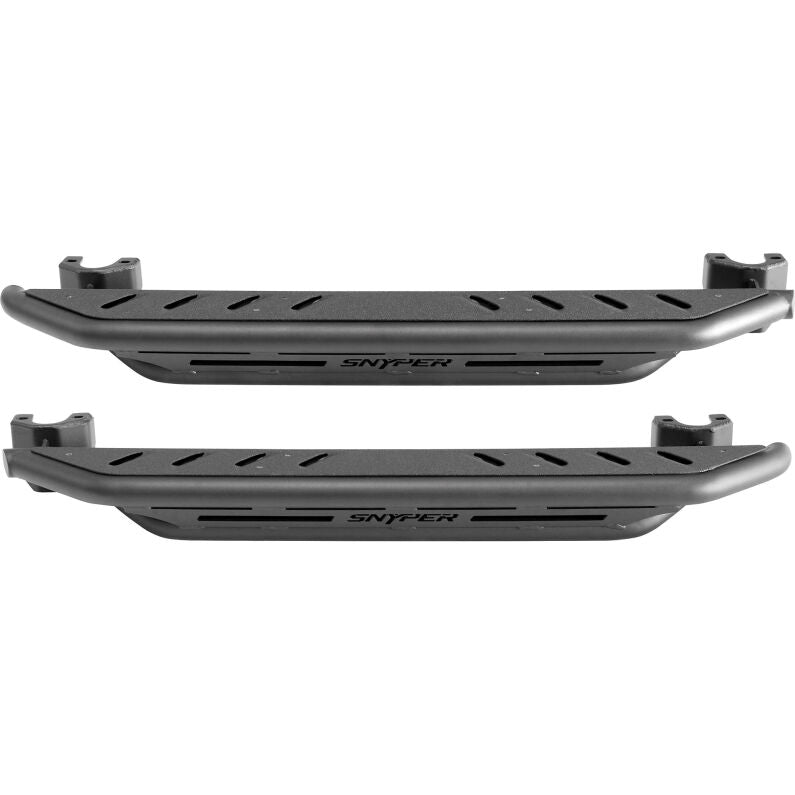 Westin 42-6005 Snyper Triple Tube Rock Rail Steps for 2007-2018 Jeep Wrangler Textured Black
