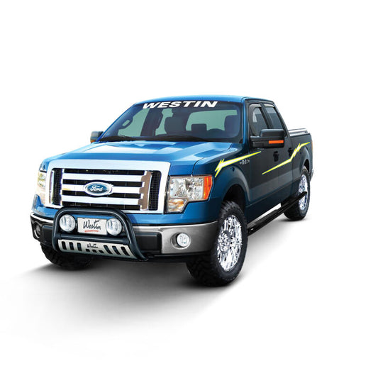 Westin 50-2050 Platinum Oval Bed Rails for 1999-2014 Ford F-150 Stainless Steel
