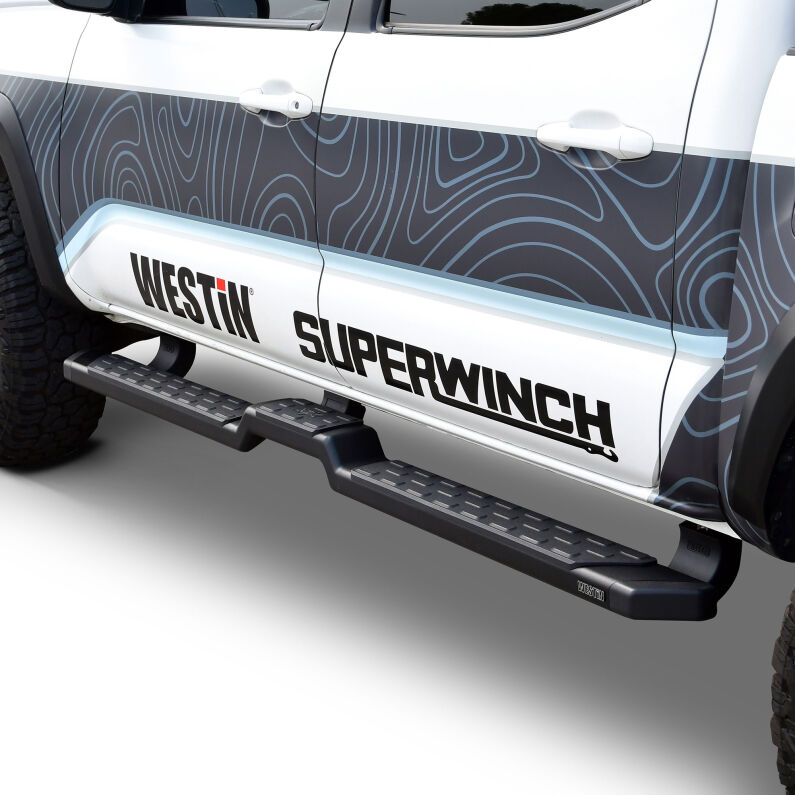 Westin 55-32775 HDX Running Boards for 2005-2023 Toyota Tacoma Double Cab Textured Black