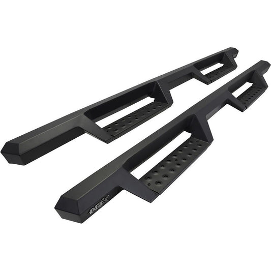 Westin 56-11335 HDX Drop Nerf Step Bars for 1999-2016 Ford F-250/350/450/550 Crew Cab Textured Black