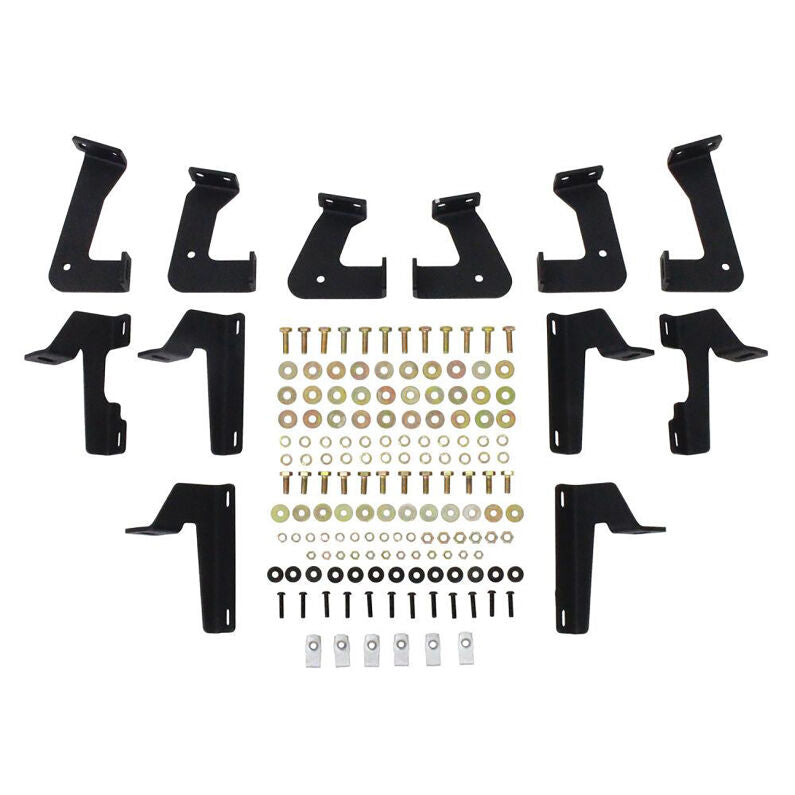Westin 56-13295 HDX Drop Nerf Step Bars for 2007-2018 Jeep Wrangler Unlimited Textured Black