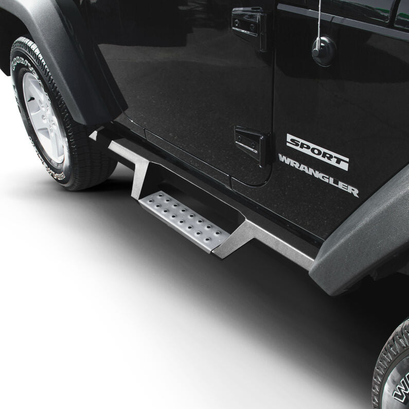 Westin 56-133152 HDX Stainless Drop Nerf Bars for 2007-2018 Jeep Wrangler JK 2-Door.