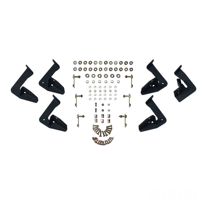 Westin 56-135252 HDX Stainless Drop Nerf Step Bars for 2009-2014 Ford F-150 SuperCrew Textured Black
