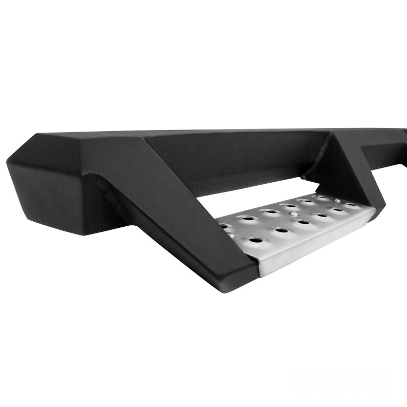 Westin 56-140652 HDX Drop Nerf Step Bars for 2018-2026 Jeep Wrangler JL Unlimited Textured Black