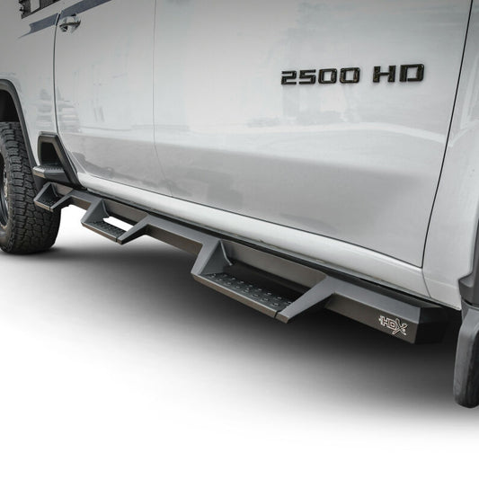 Westin 56-534765 HDX Wheel to Wheel Nerf Bars for 2020-2026 Chevrolet Silverado GMC Sierra Crew Cab