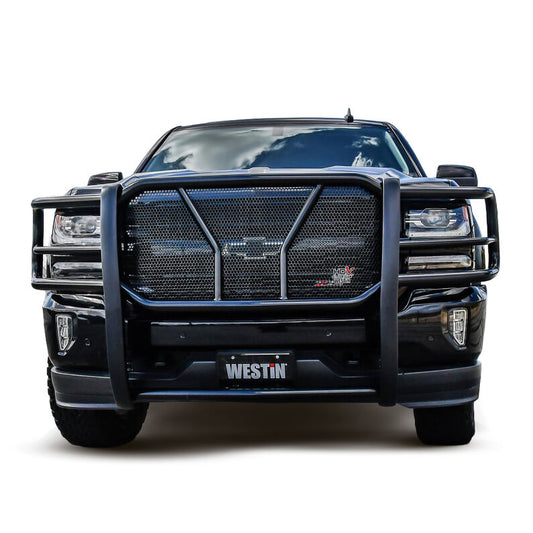 Westin 57-23875 HDX Modular Grille Guard for 2016-2019 Chevrolet Silverado 1500 Black