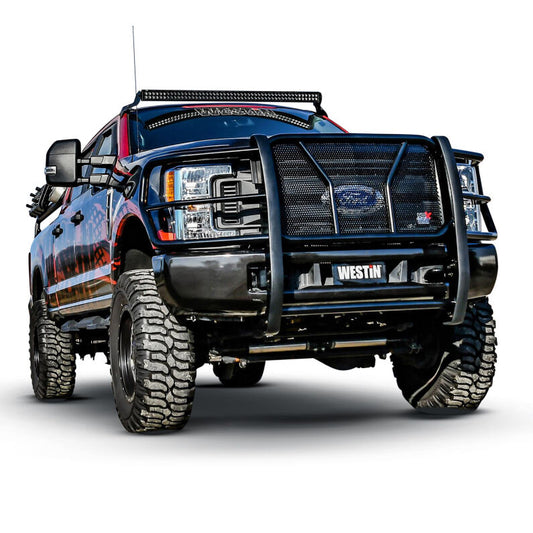 Westin 57-23905 HDX Modular Grille Guard for 2017-2022 Ford F-250/350 Black