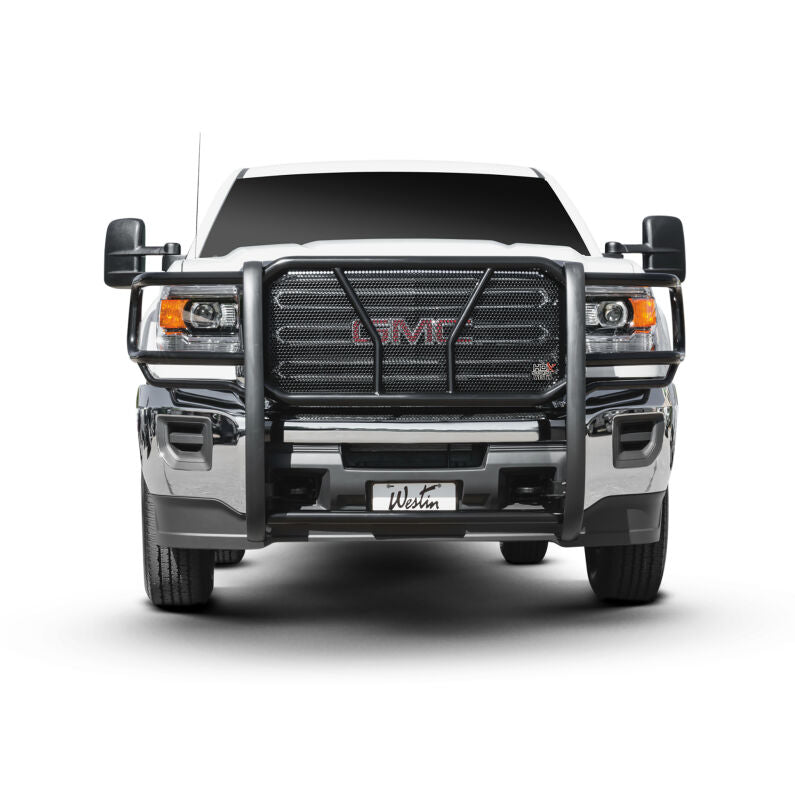 Westin 57-3665 HDX Grille Guard for 2011-2014 GMC Sierra 2500/3500 Black