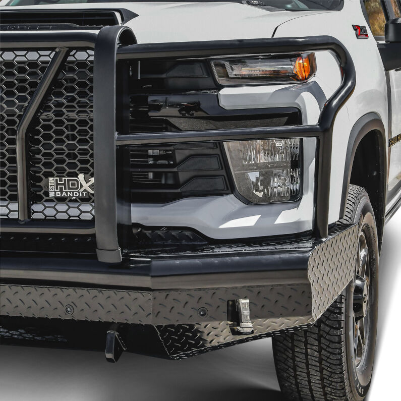 Westin 58-31215 HDX Bandit Front Bumper for 2024-2026 Chevrolet Silverado 2500/3500 Black