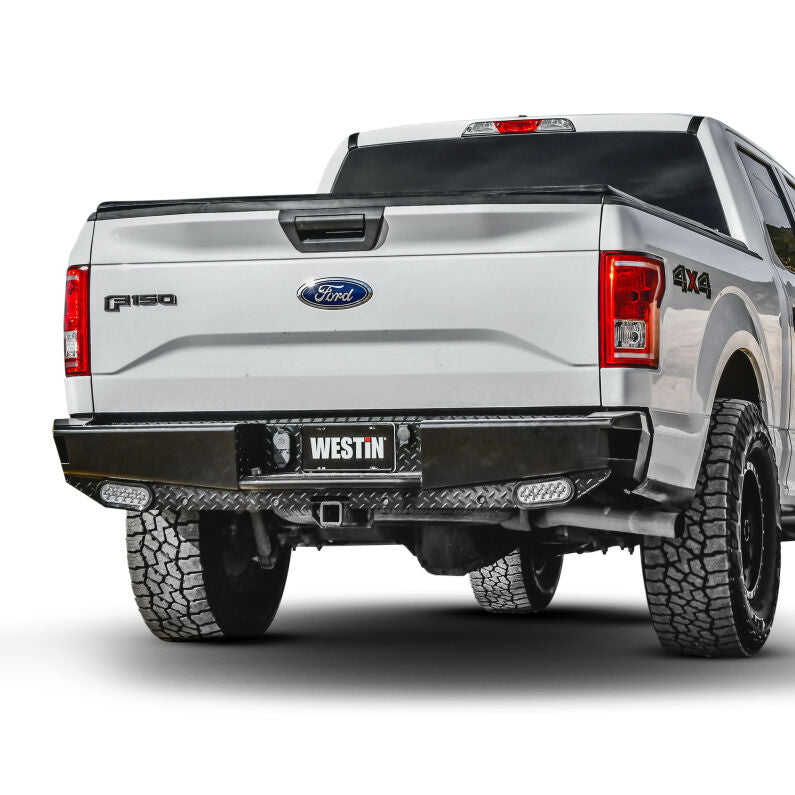 Westin 58-341105 HDX Bandit Rear Bumper for 2015-2020 Ford F-150 Black
