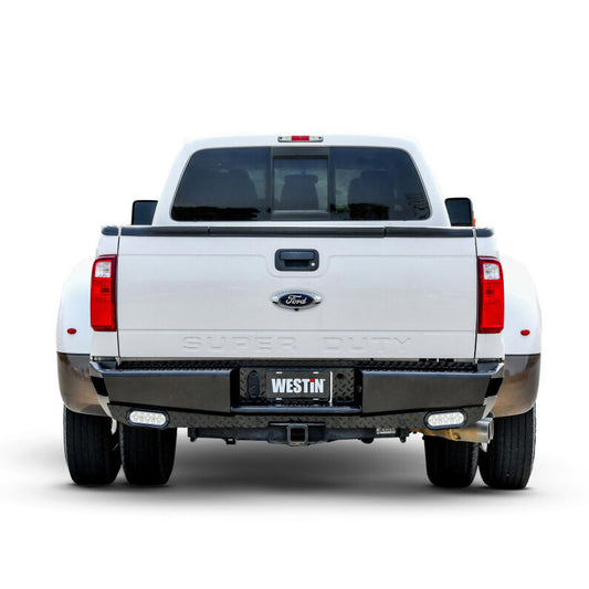 Westin 58-341115 HDX Bandit Rear Bumper for 2011-2016 Ford F-250 / F-350 Black