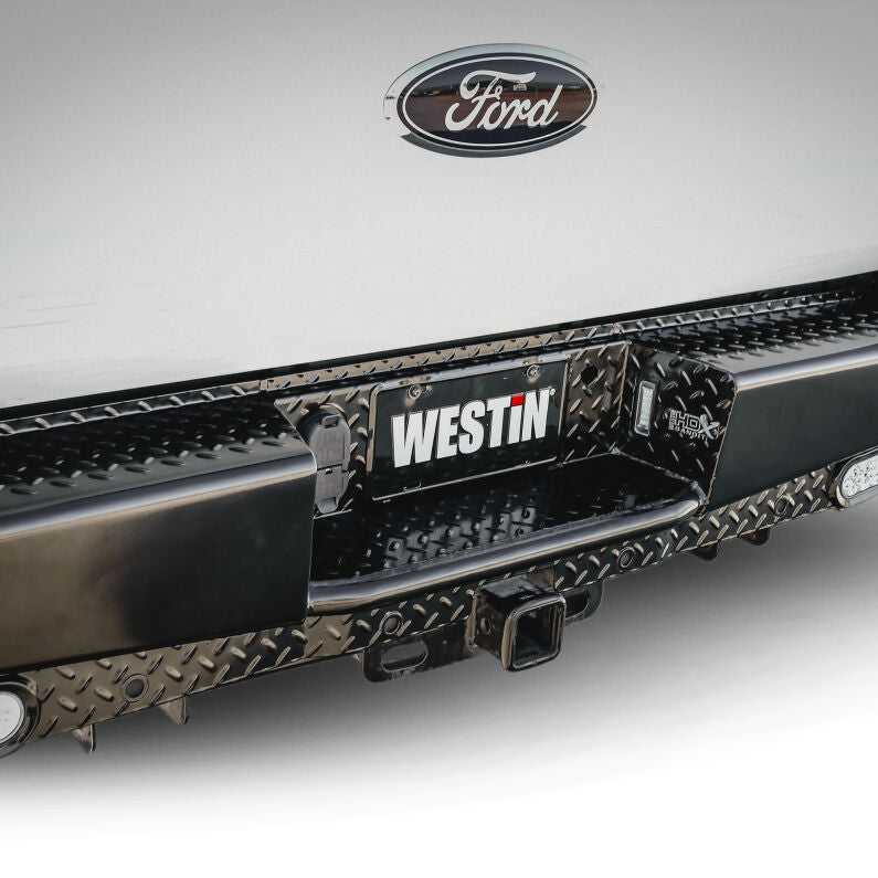 Westin 58-341125 HDX Bandit Rear Bumper for 2017-2022 Ford F-250/350 Black