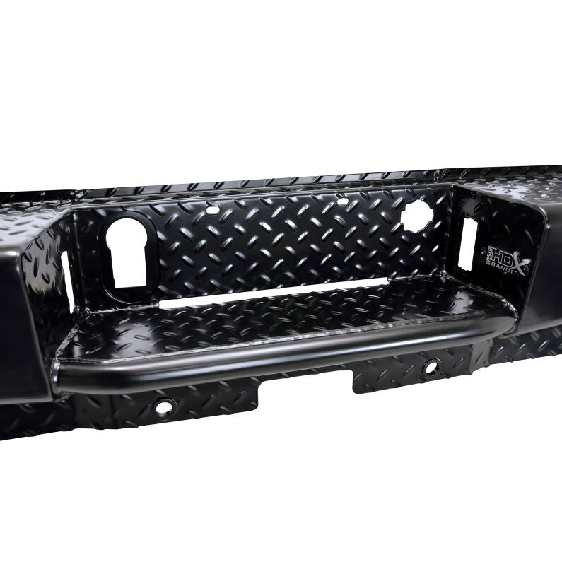 Westin 58-341155 HDX Bandit Rear Bumper for 2015-2019 Chevrolet Silverado / GMC Sierra Black