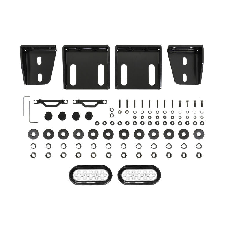 Westin 58-341185 HDX Bandit Rear Bumper for 2019-2026 Chevrolet Silverado GMC Sierra Black