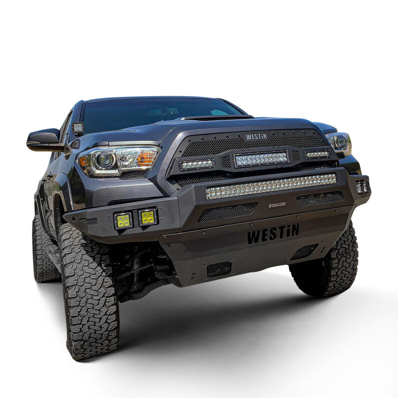 Westin 58-41045 Pro-Mod Front Bumper for 2016-2023 Toyota Tacoma Textured Black