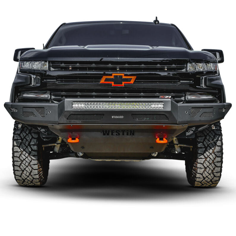 Westin 58-41215 Pro-Mod Front Bumper for 2019-2022 Chevrolet Silverado 1500 Textured Black