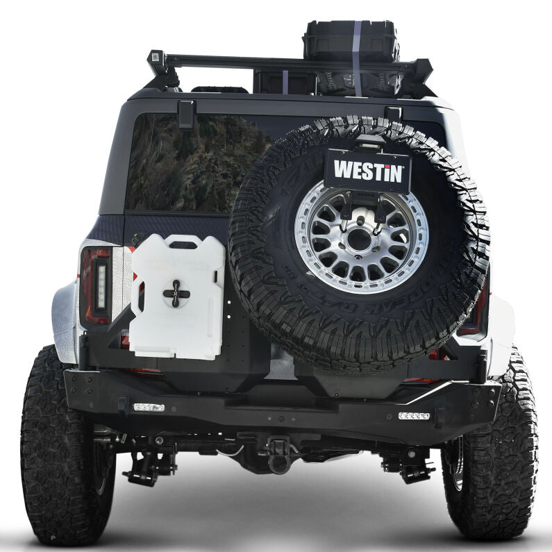 Westin 59-722255 XTS Rear Driver Side Swingout for 2018-2026 Ford Bronco Jeep Wrangler Textured Black